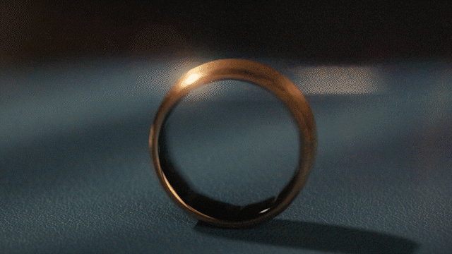 Traditional rings scratch easily and look bad after a year.
