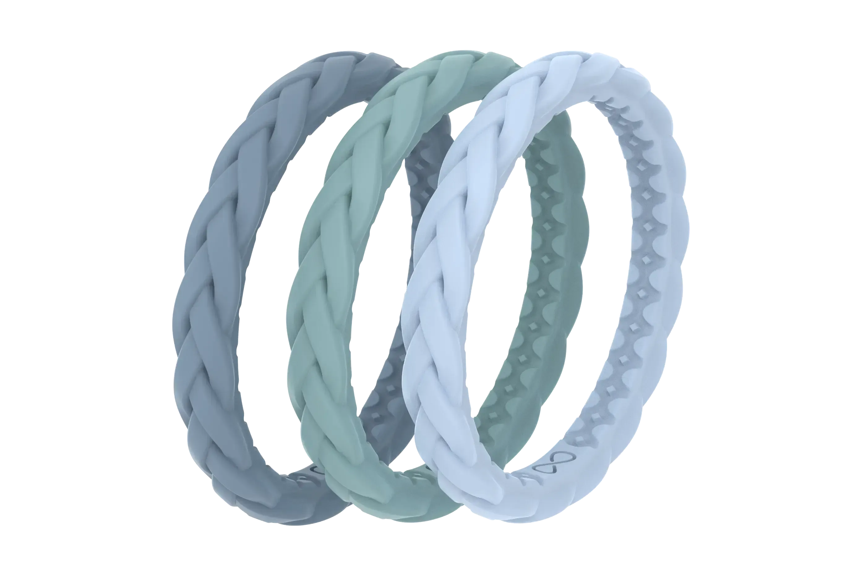 Seaside - Stackable Ring side view