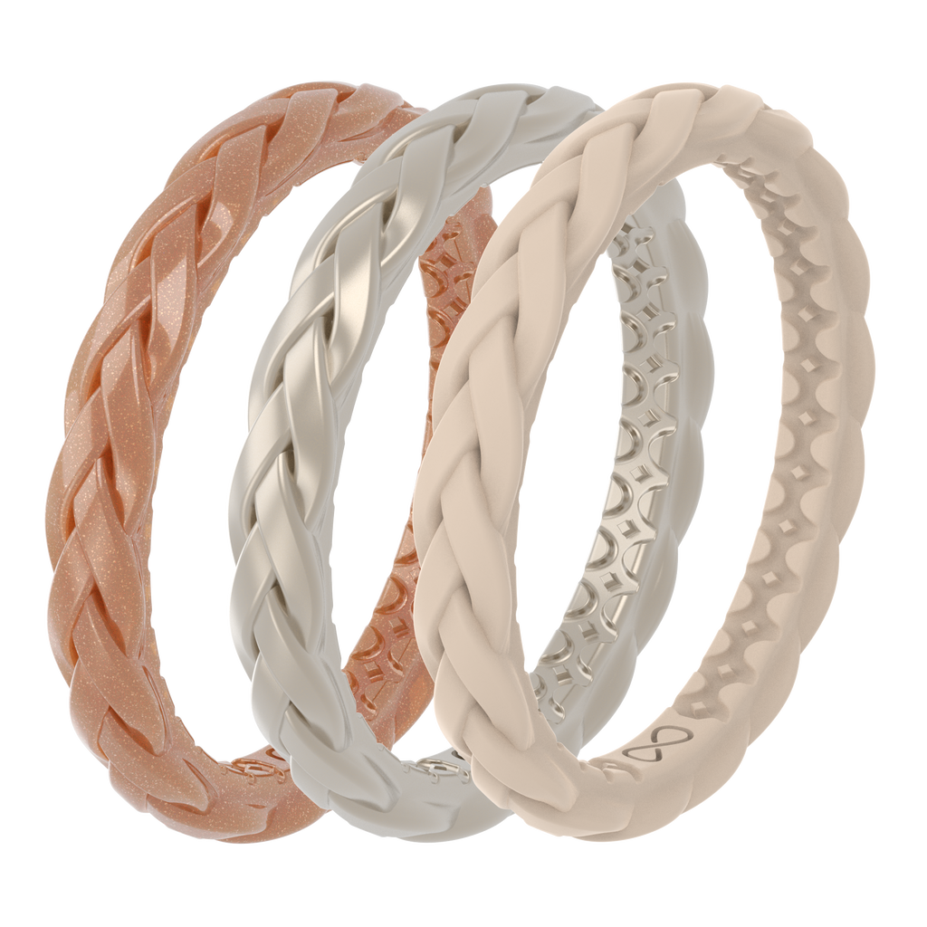 Mirage Stackable Rings