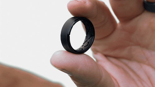 Metal rings hurt to work in and are dangerous.
