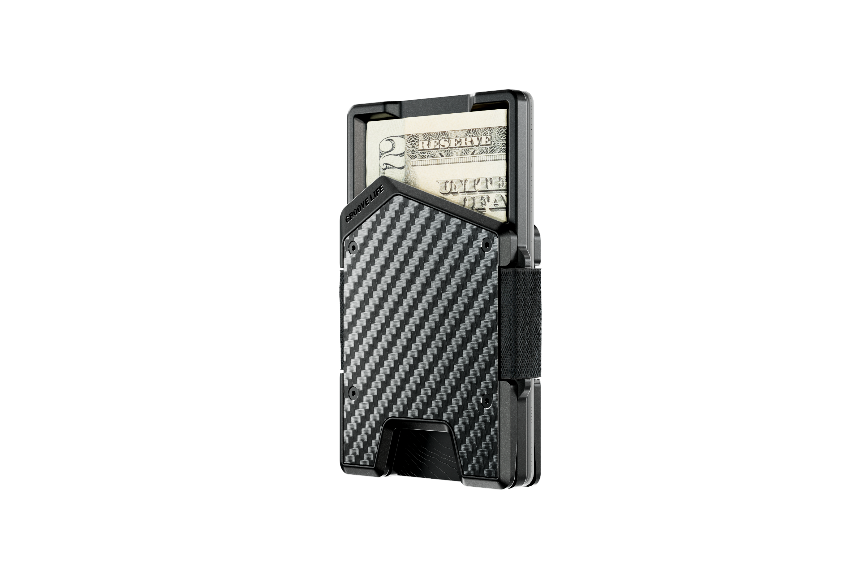 Groove Wallet® Stealth - Carbon Fiber