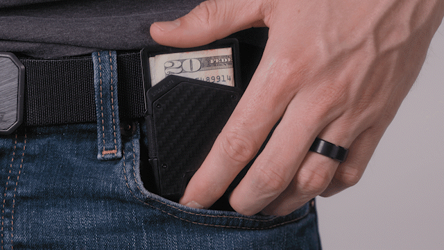 Bulky wallets that wreck your back pocket (and your pants line)