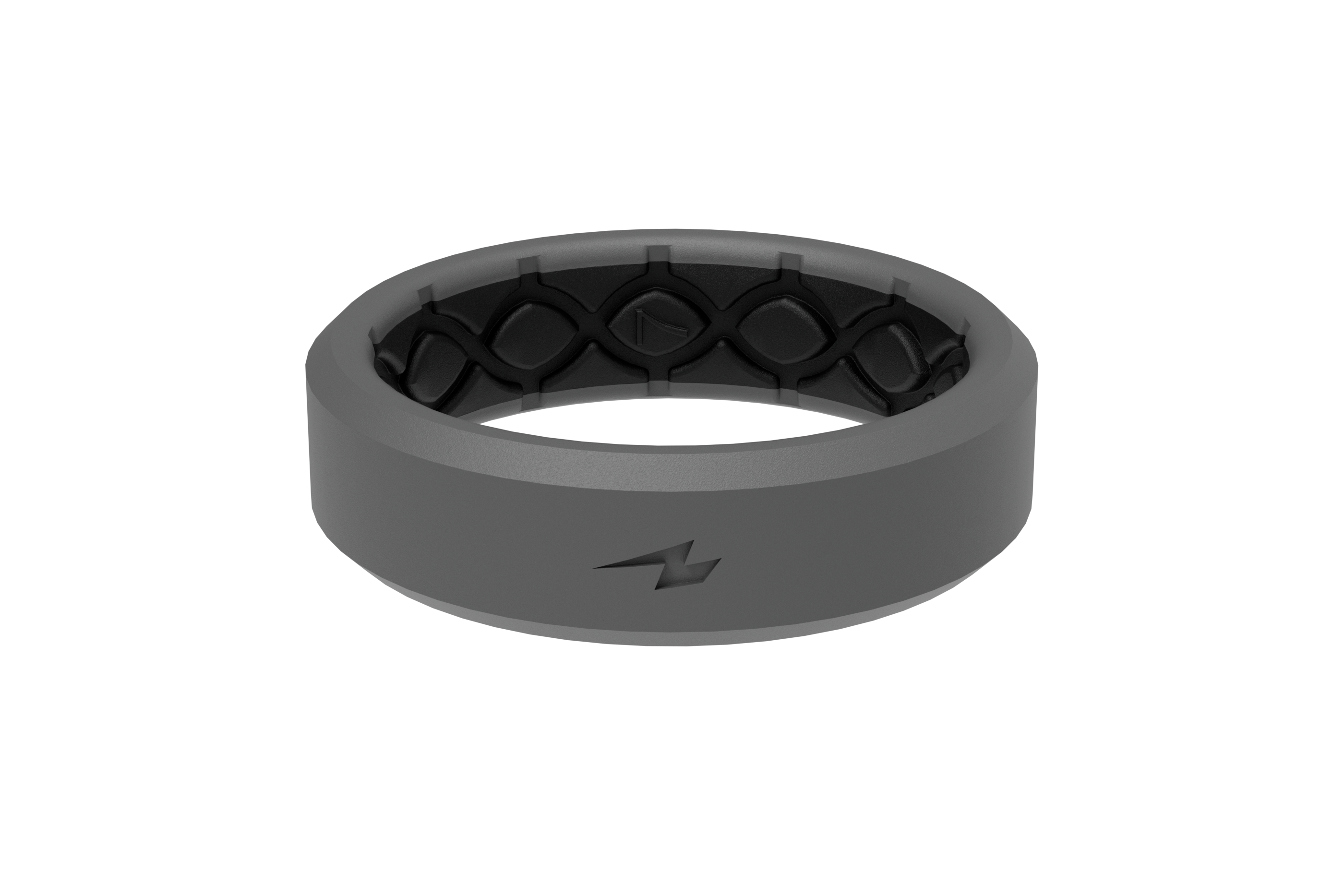 Zeus Storm Grey Thin Ring