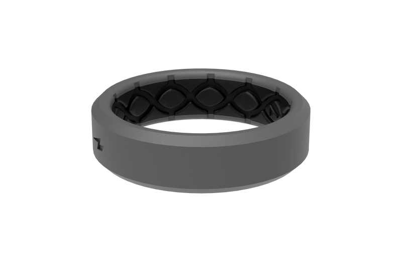 Zeus Storm Grey Thin Ring View 3