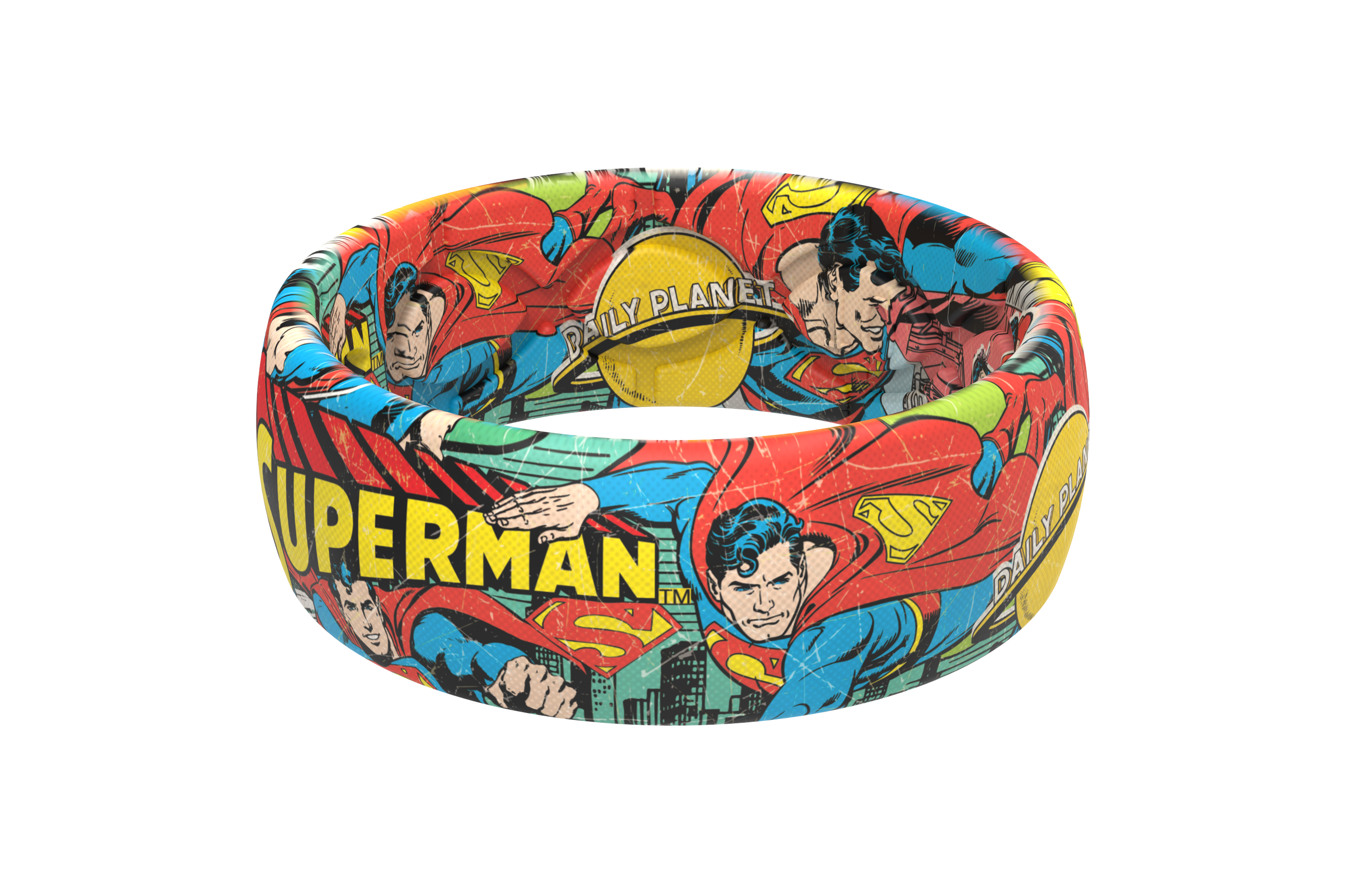 DC Superman Comic Ring side
