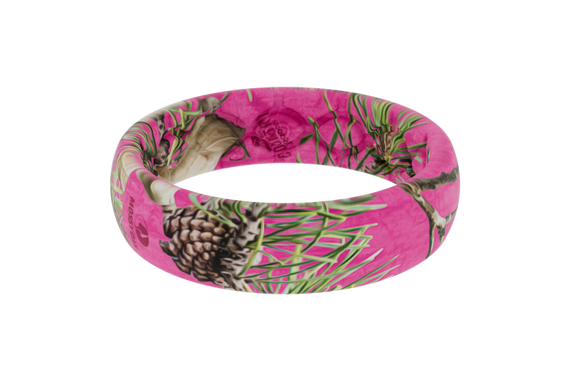 Mossy Oak Country Roots Hot Pink Camo Thin Ring View 1