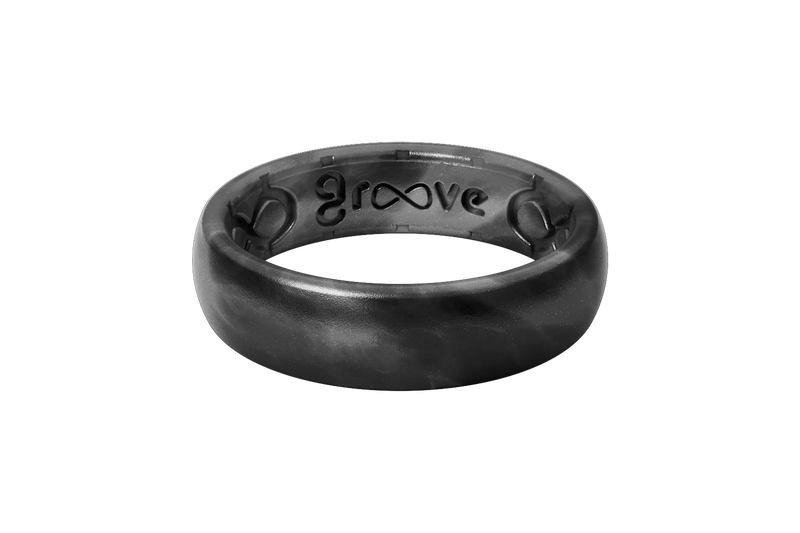thin solid black pearl ring view 1 png