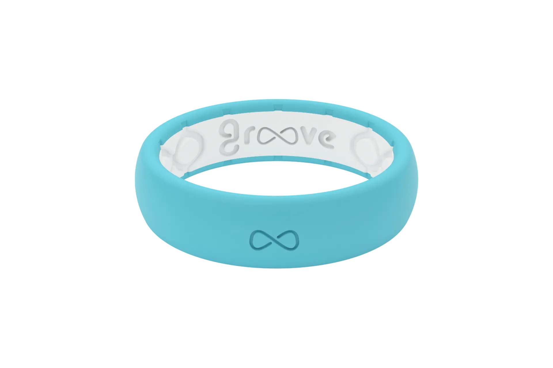 thin solid turquoise ring view 1 png