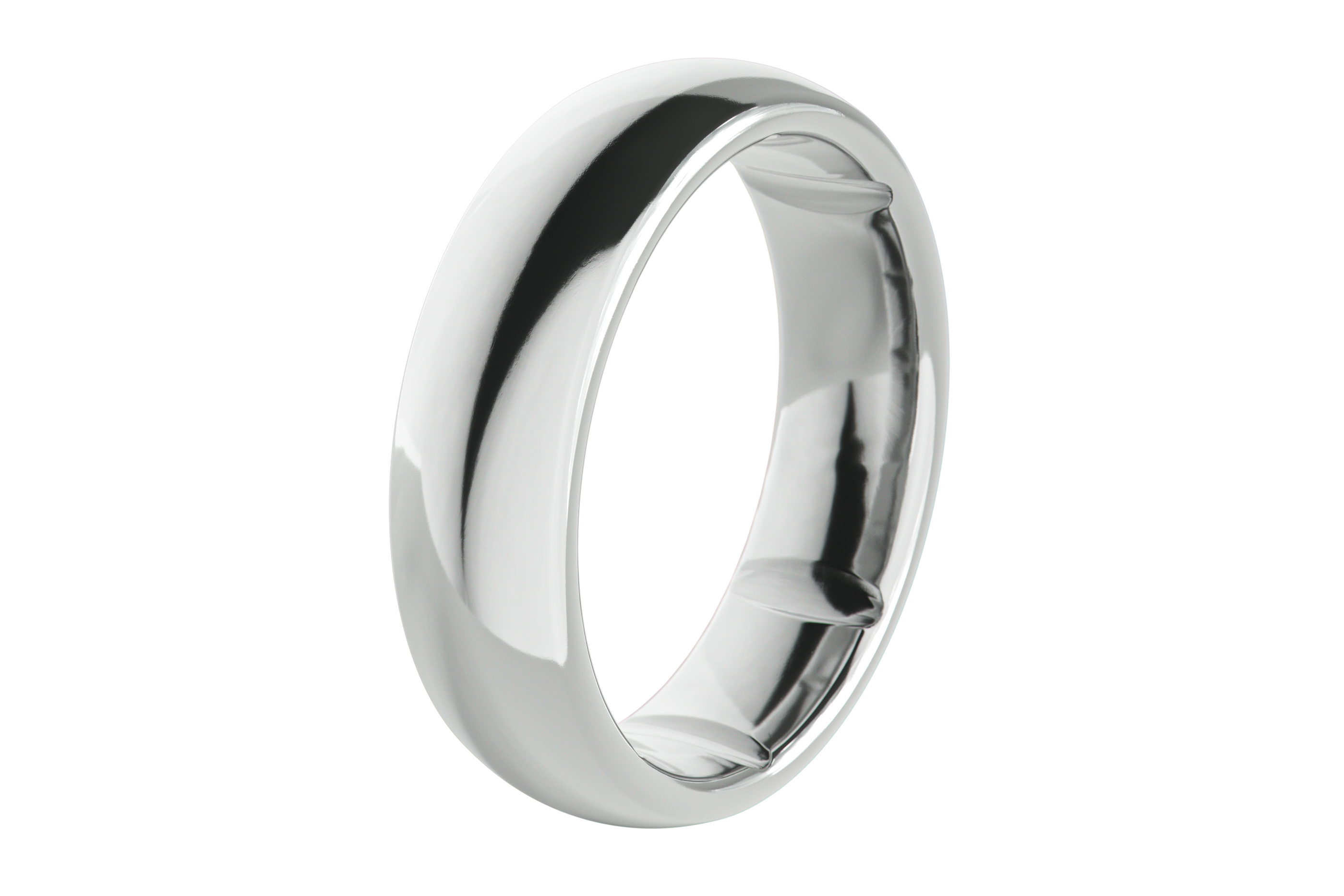 Groove Ring® Tungsten 6mm - Platinum