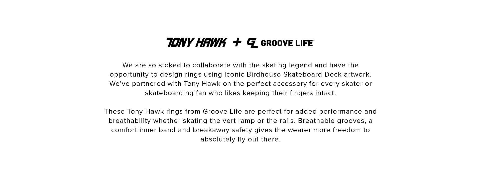Tony Hawk + Groove Life Products
