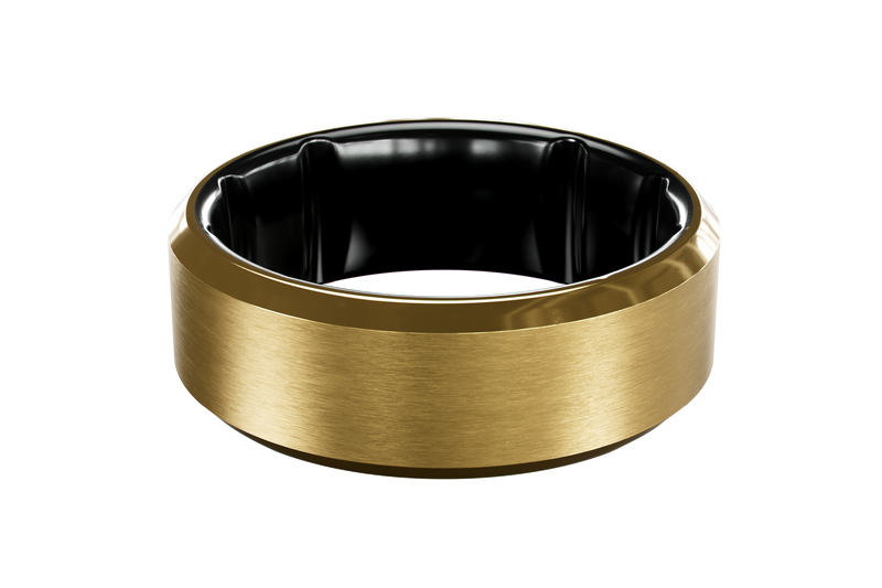 Tungsten 24 Karat Gold Ring View 1