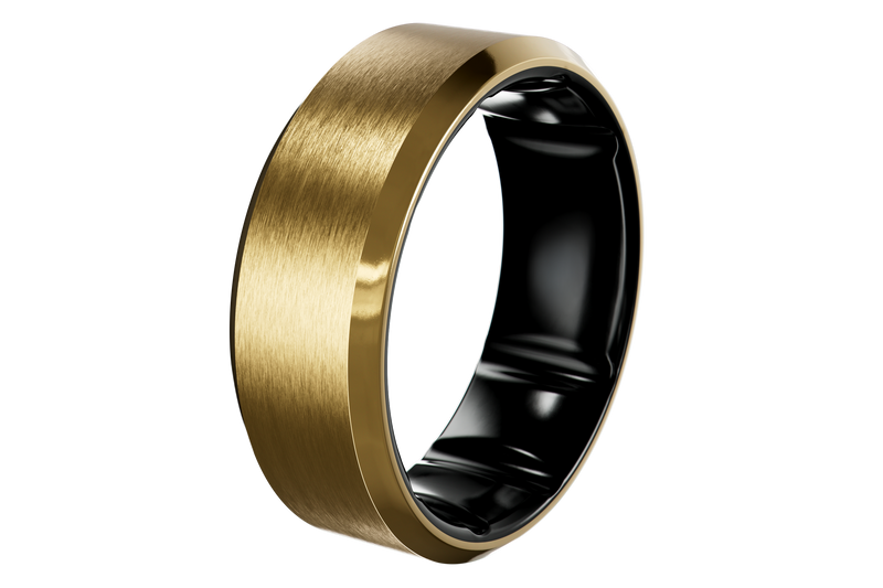 Tungsten 24 Karat Gold Ring View 2