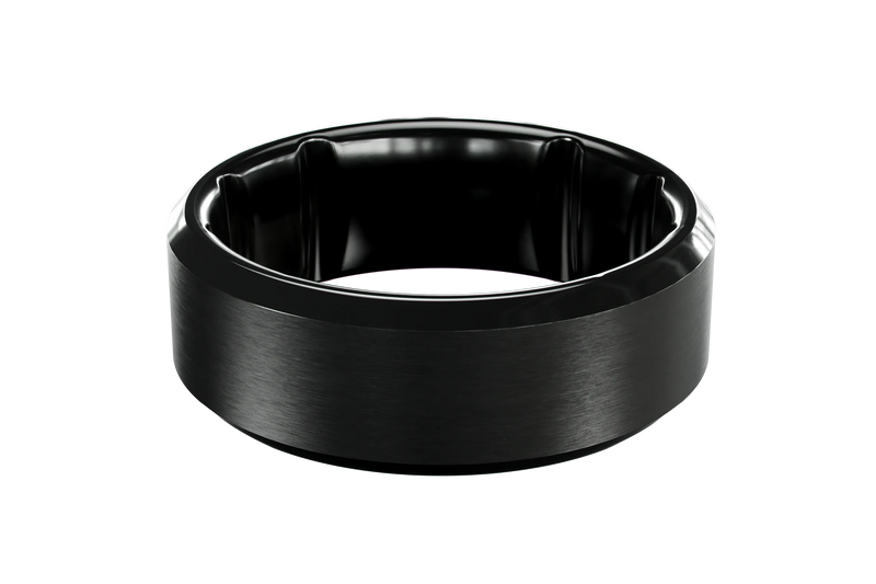 Groove Ring® Tungsten Black View 1
