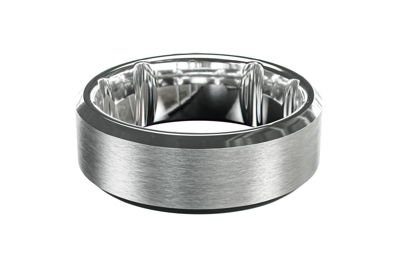 Groove Ring® Tungsten - Platinum