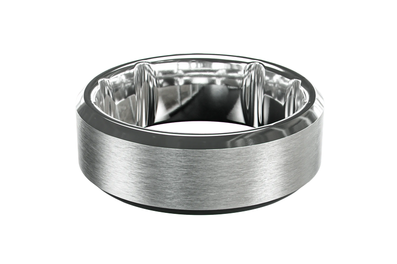 Groove Ring® Tungsten - Platinum
