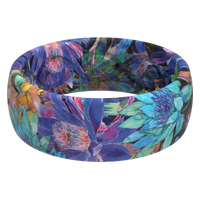 Wide Twilight Blossom viewed on its side