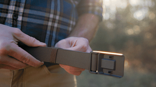 The extra strap flaps around and looks sloppy.
