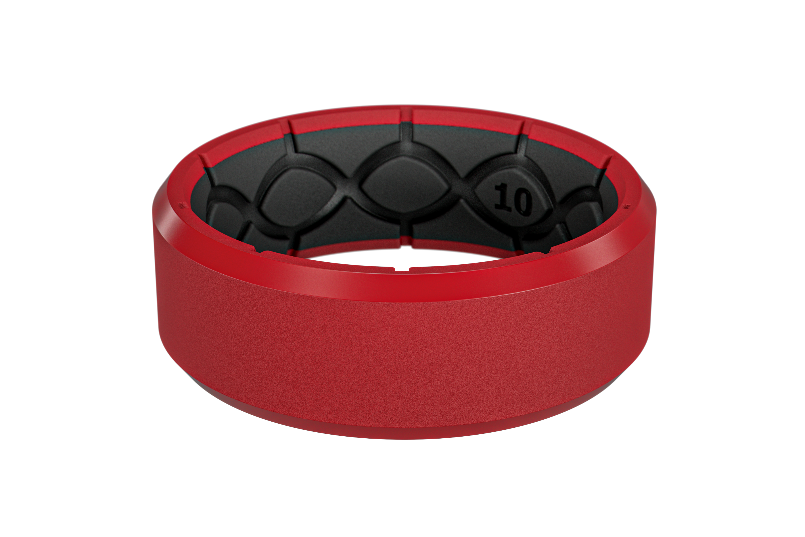 Zeus Edge Vintage Maroon Ring