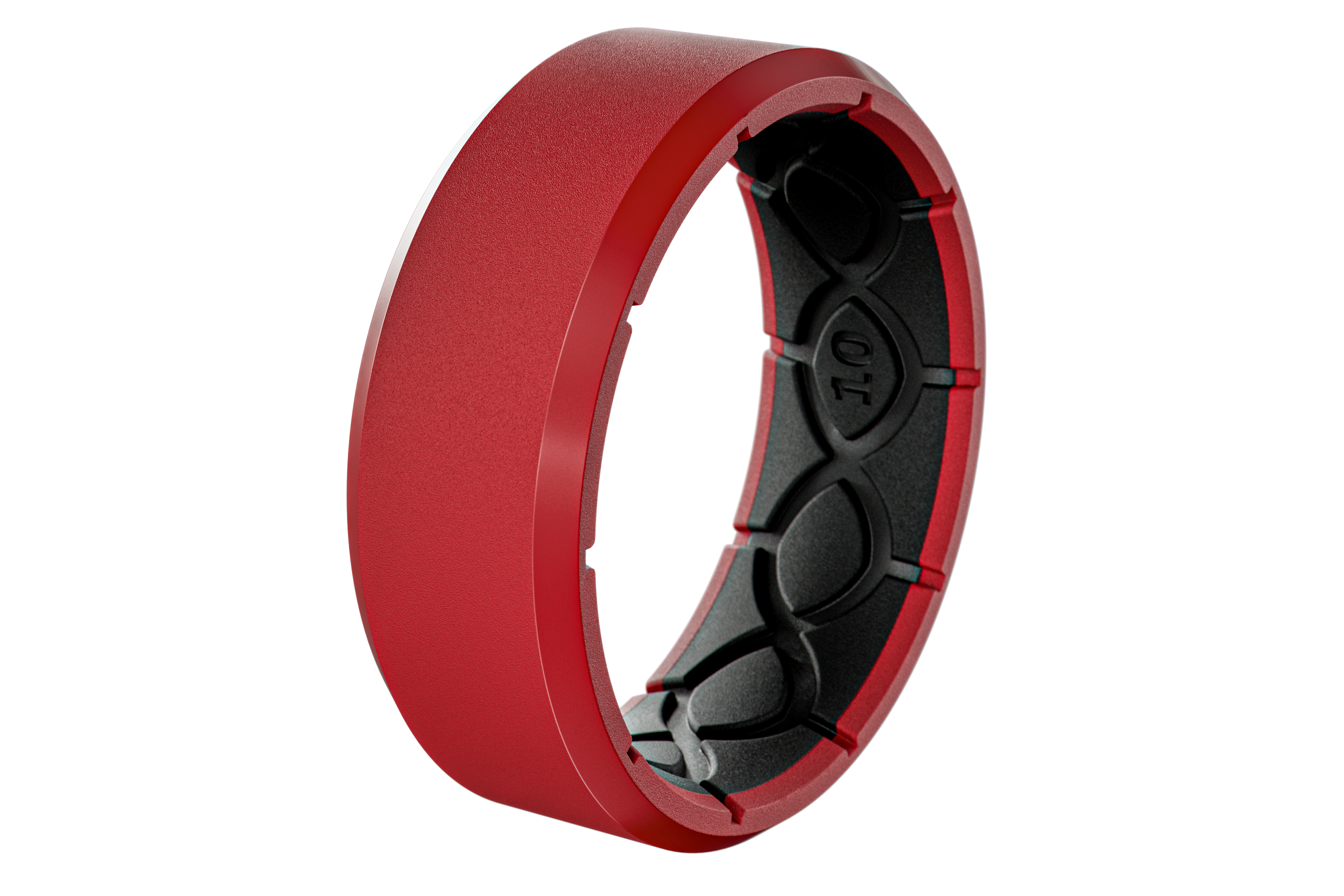 Zeus Edge Vintage Maroon Ring