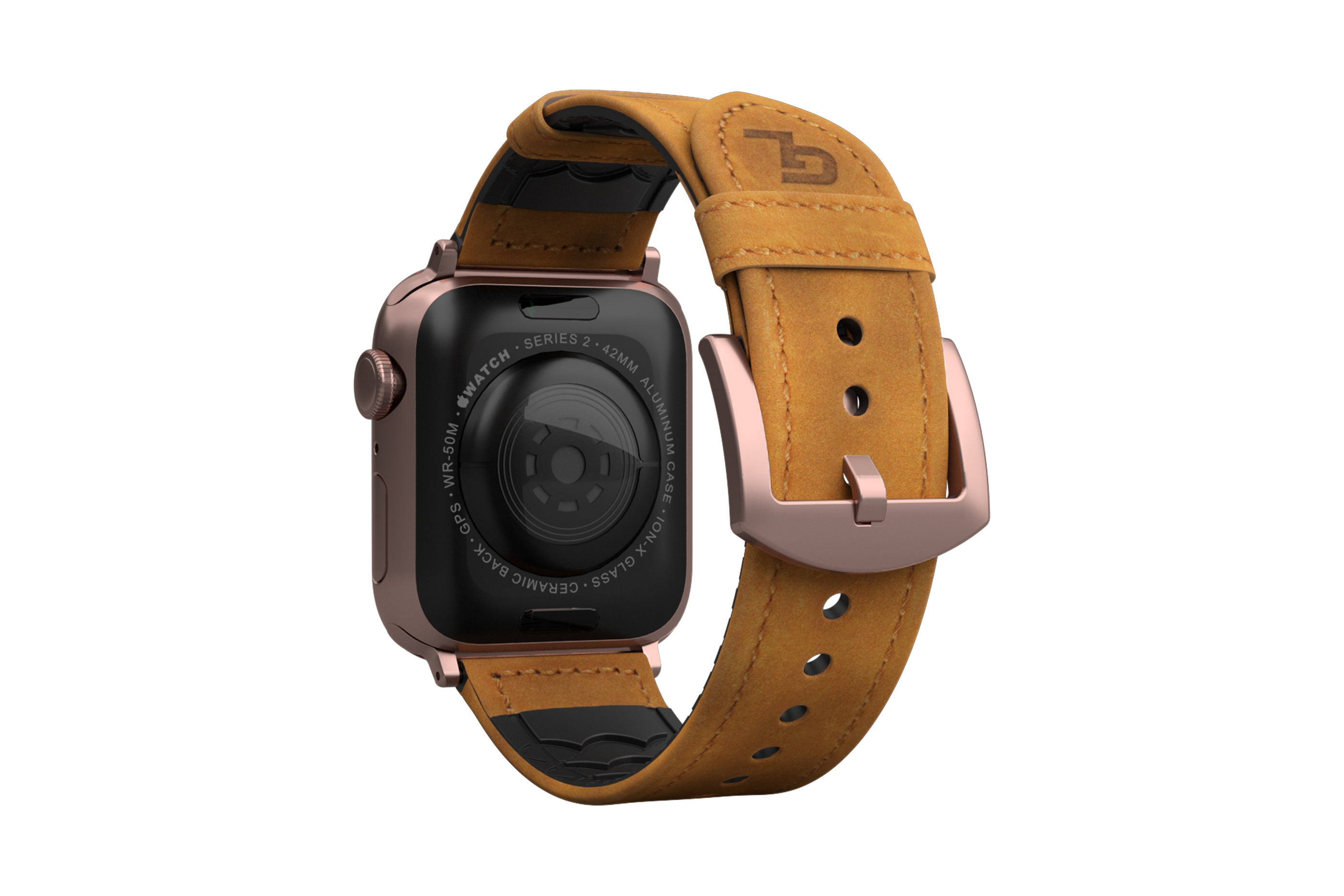 Vulcan Trek - Tan Apple Leather Watch Band