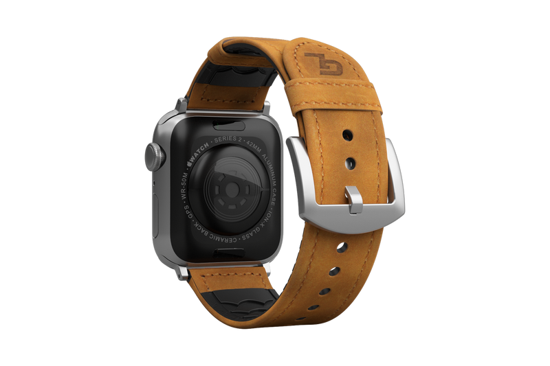 Vulcan Trek - Tan Apple Leather Watch Band