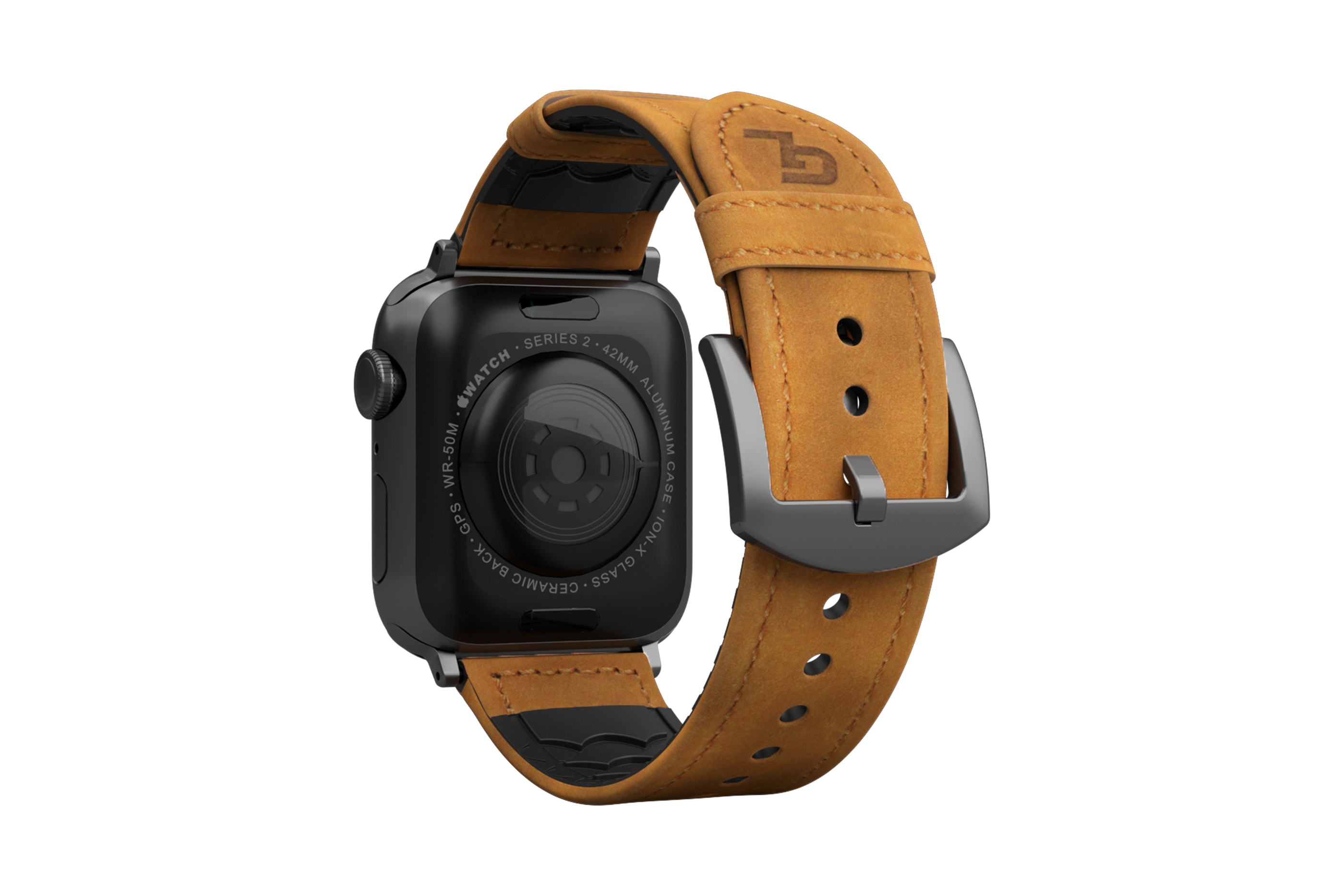 Vulcan Trek - Tan Apple Leather Watch Band