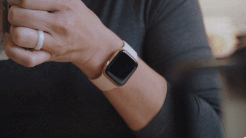 They feel like a rubber gasket on your wrist
