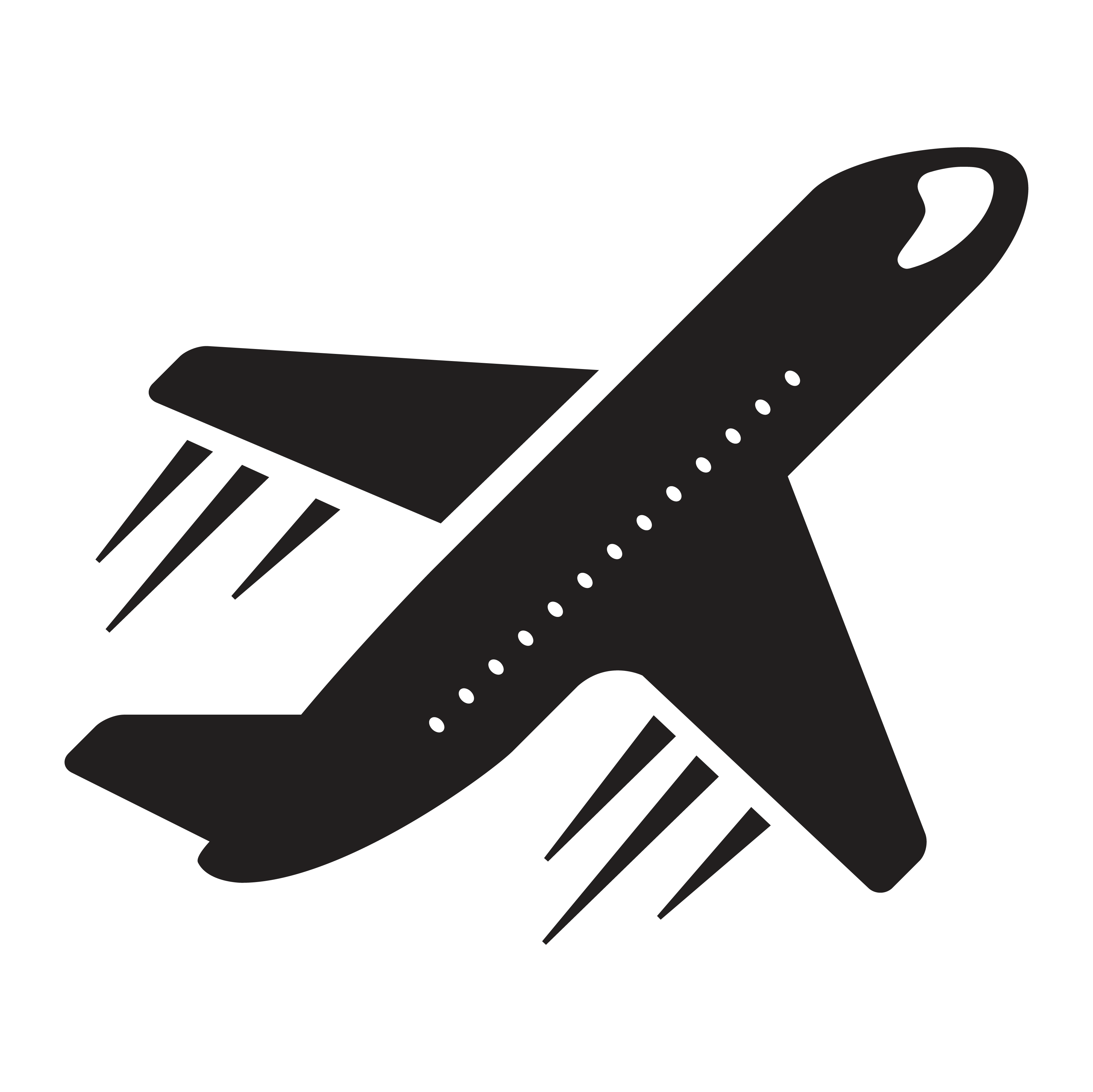 icon of an airplane