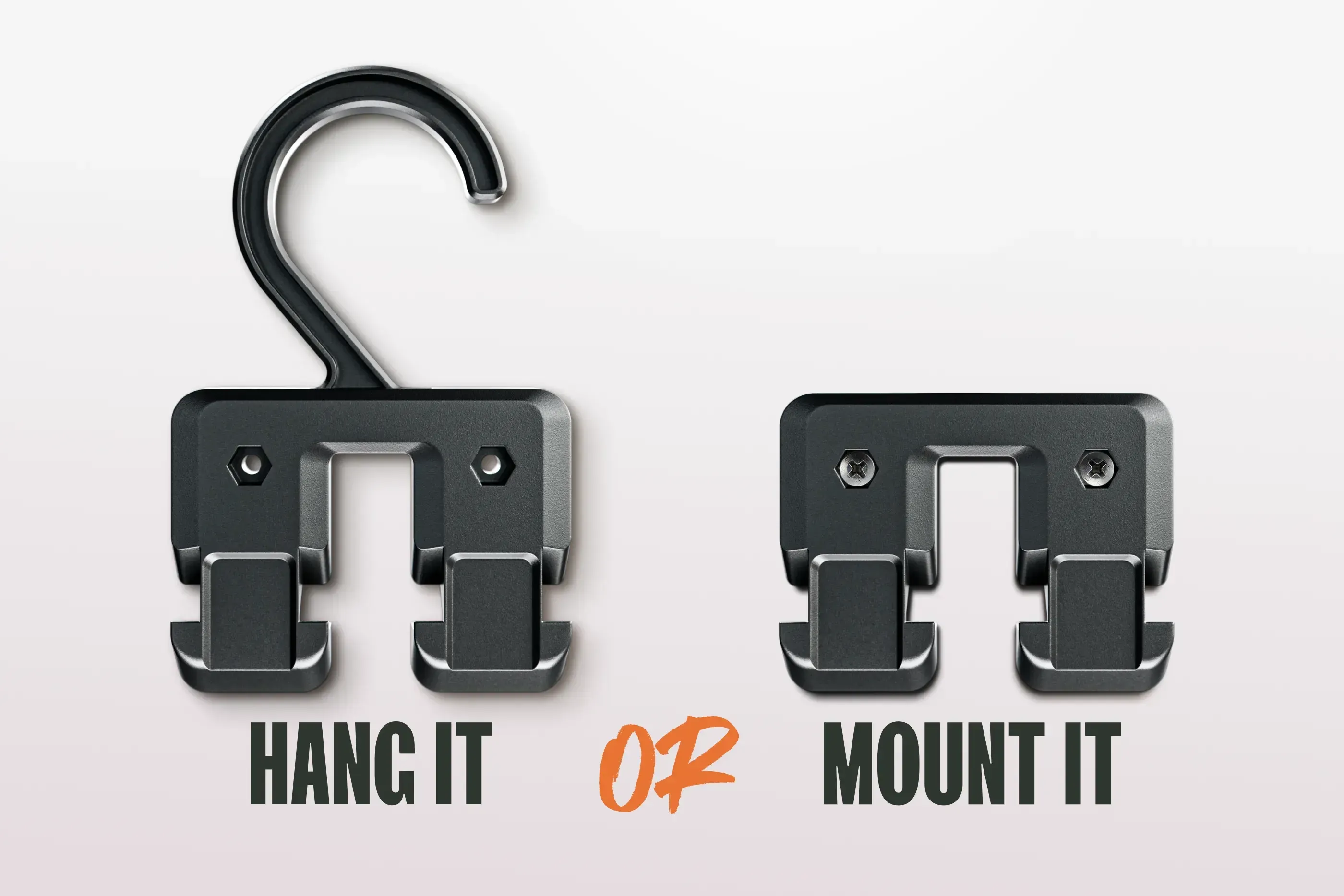 hang it or mount it