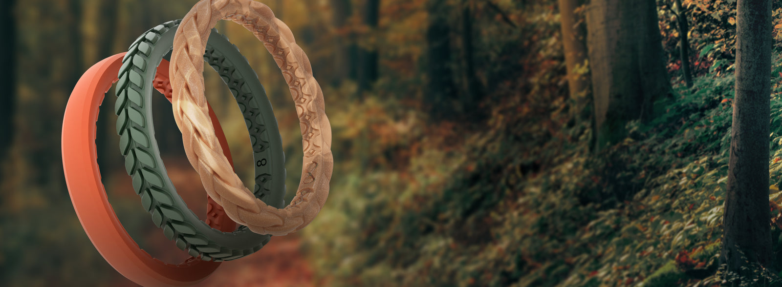 harvest moon stackable ring for women