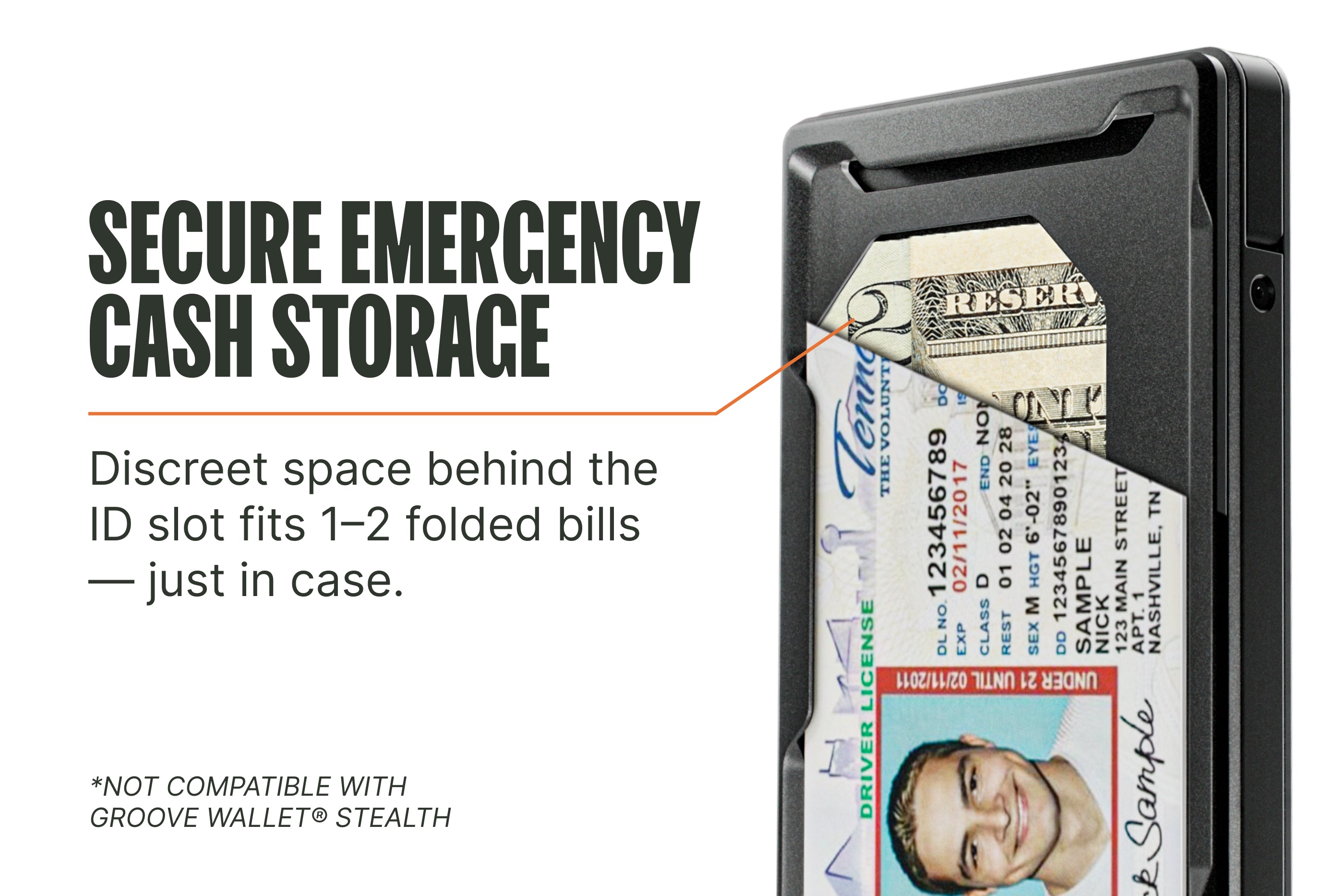 Secure Emergency Cash Storage