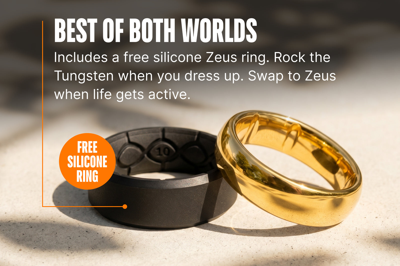 Groove Ring® Tungsten 6mm - Platinum image 4