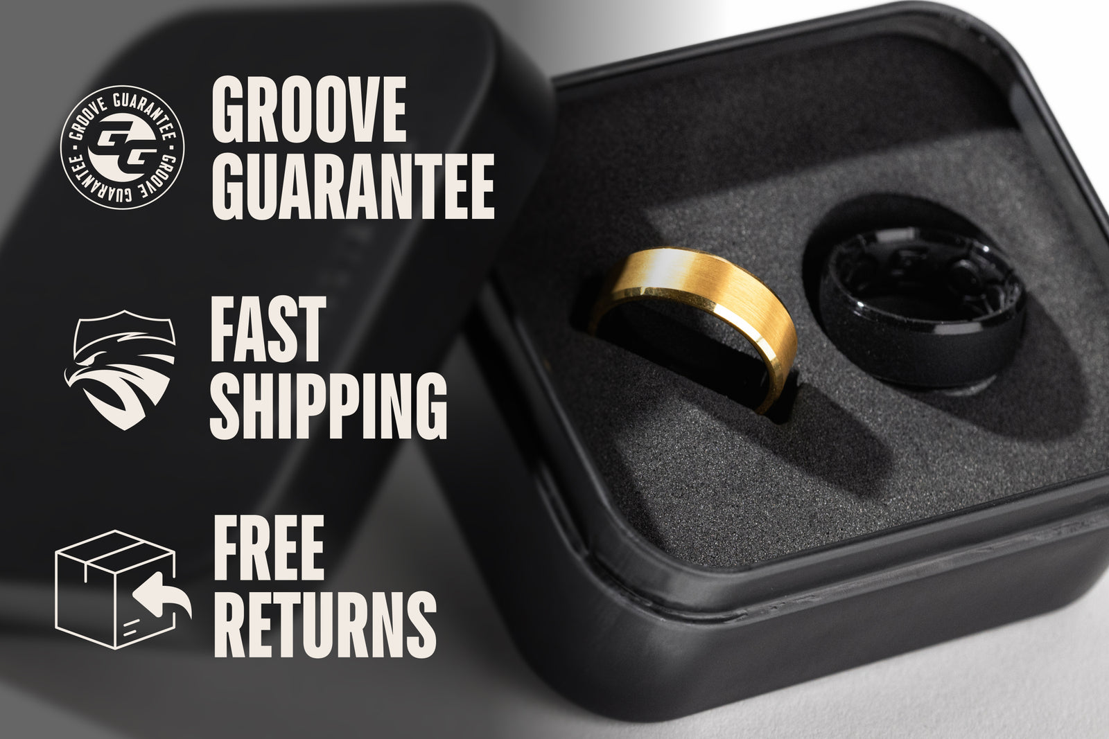 Groove Ring® Tungsten - Black image 5