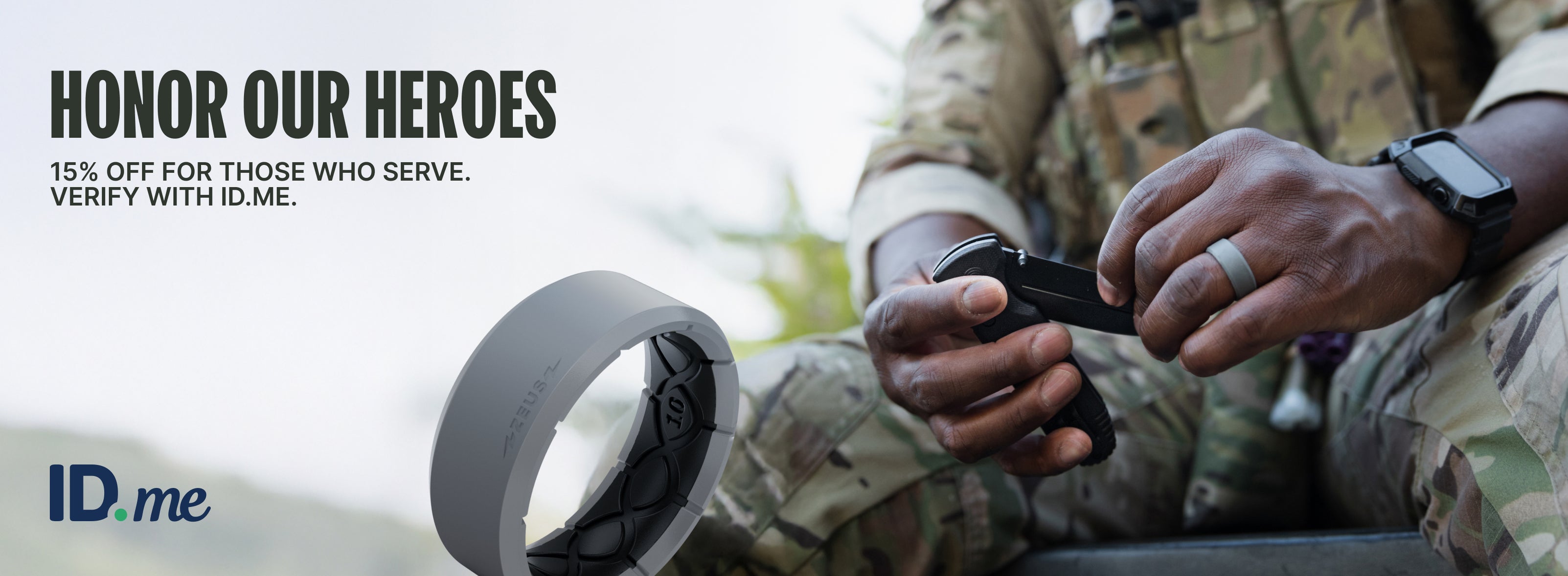HONOR OUR HEROES 15% off for those who serve. Verify with ID.me.