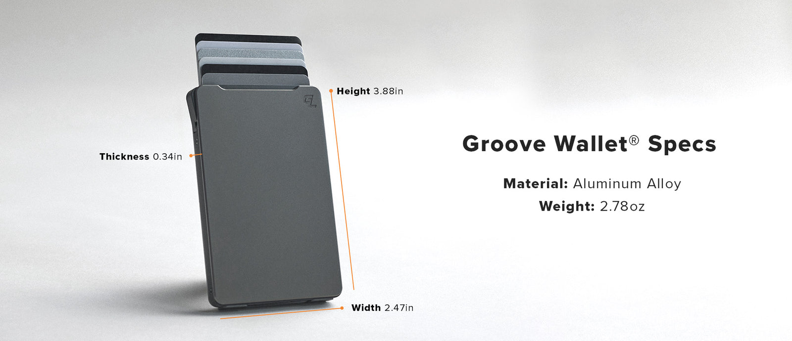 Groove Wallet Specs