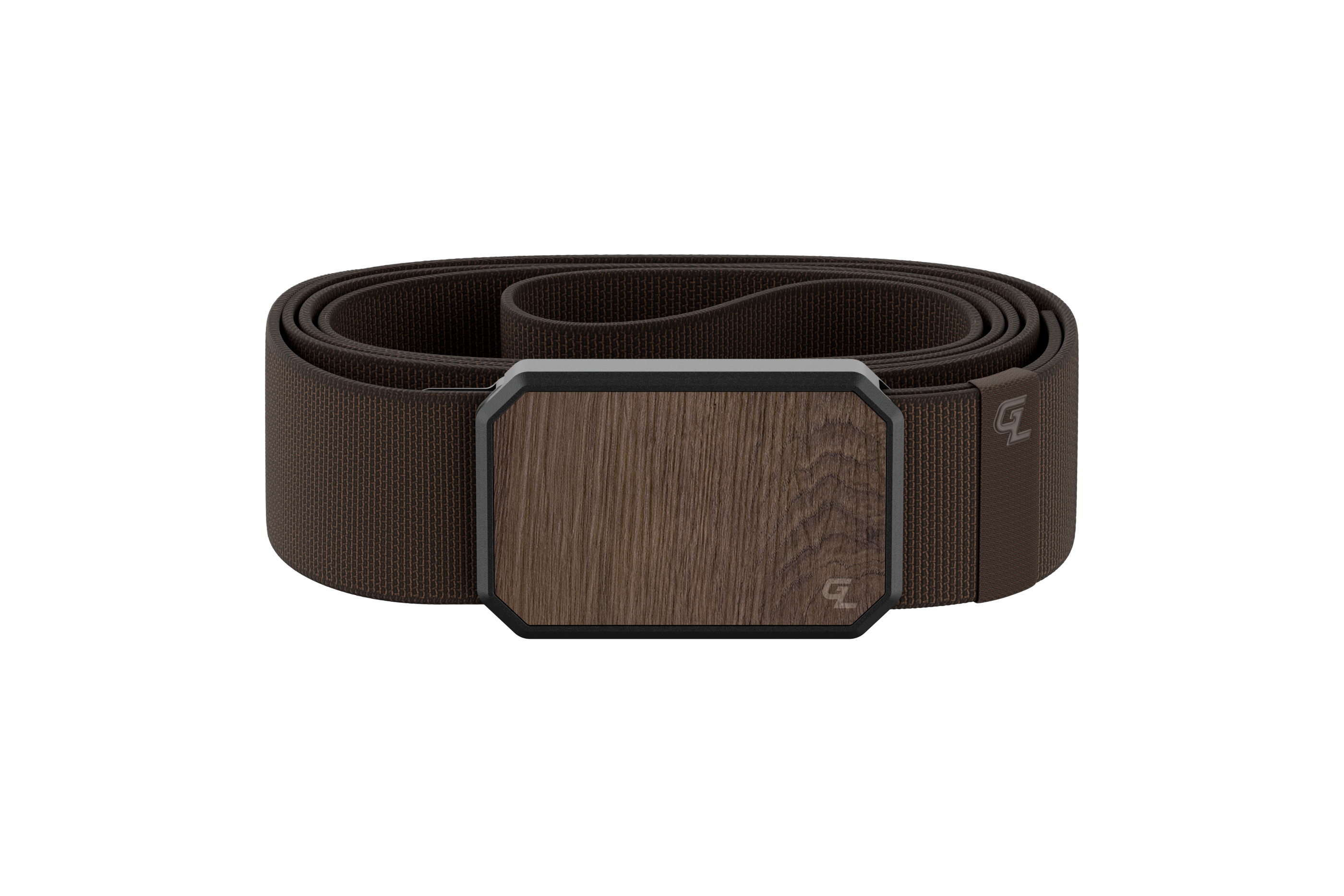 Groove Life Brown Belt with Walnut Buckle View 1