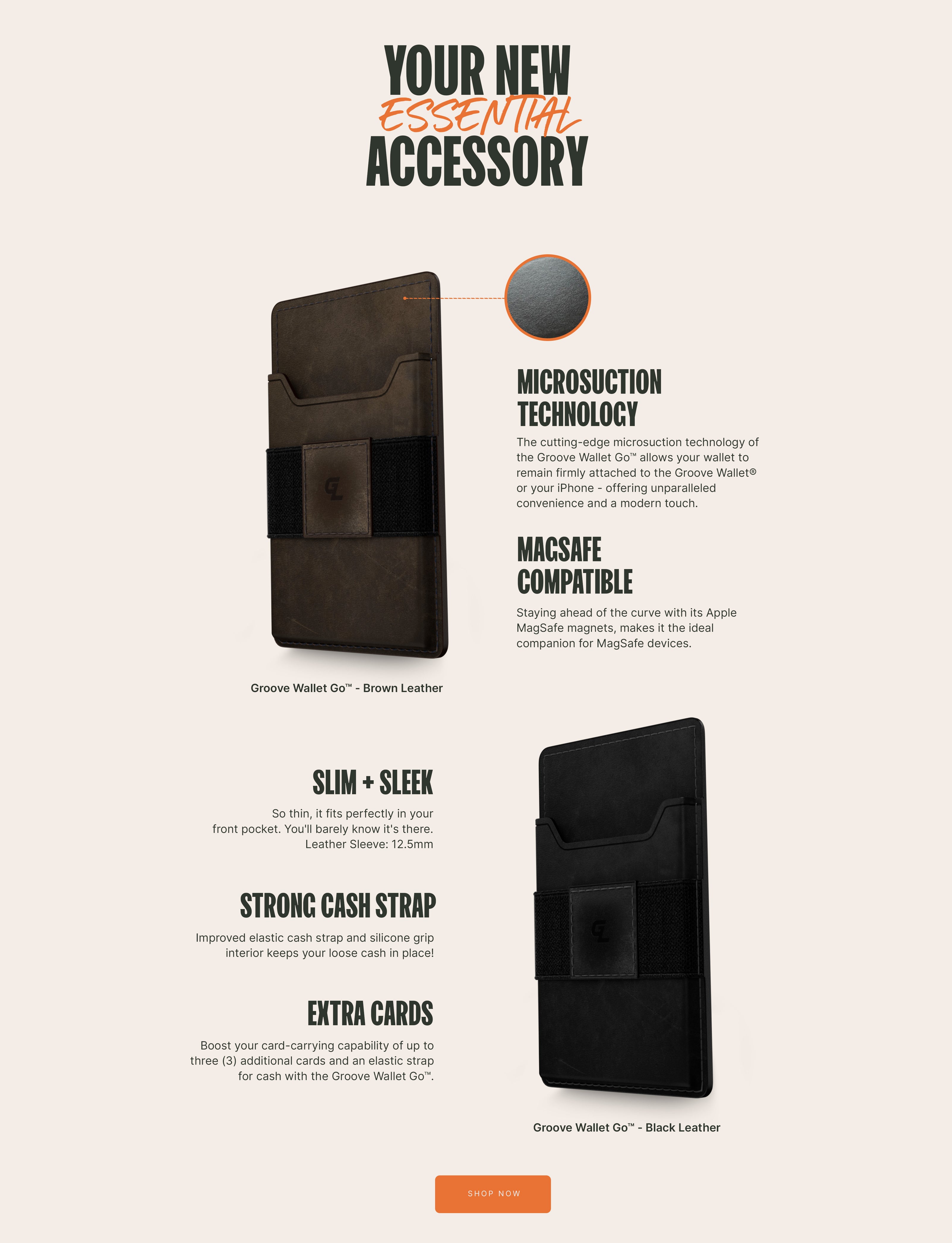 The Groove Wallet Go™ from Groove Life®