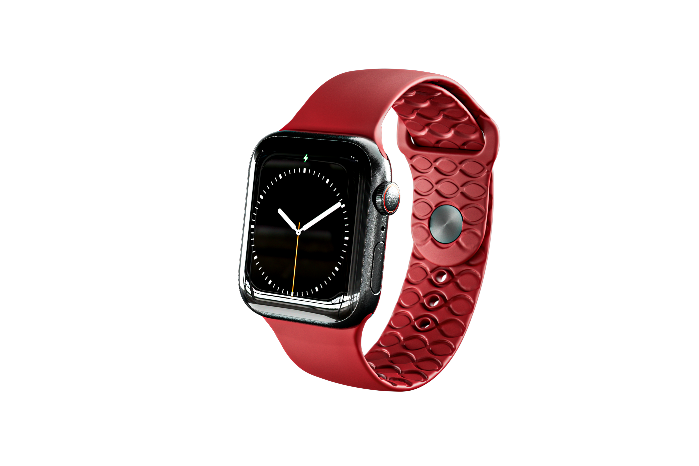 vintage maron apple watch strap 