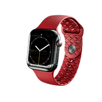 vintage maron apple watch strap 