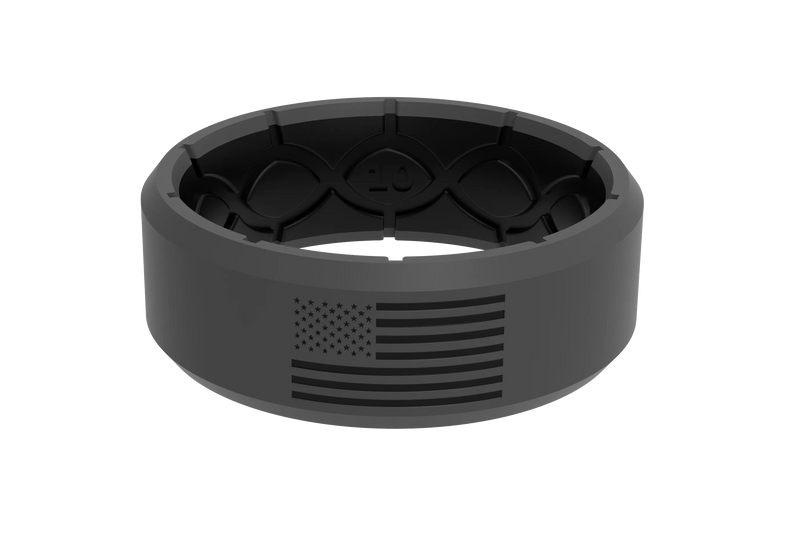 Zeus Edge Deep Stone Black Flag View 1