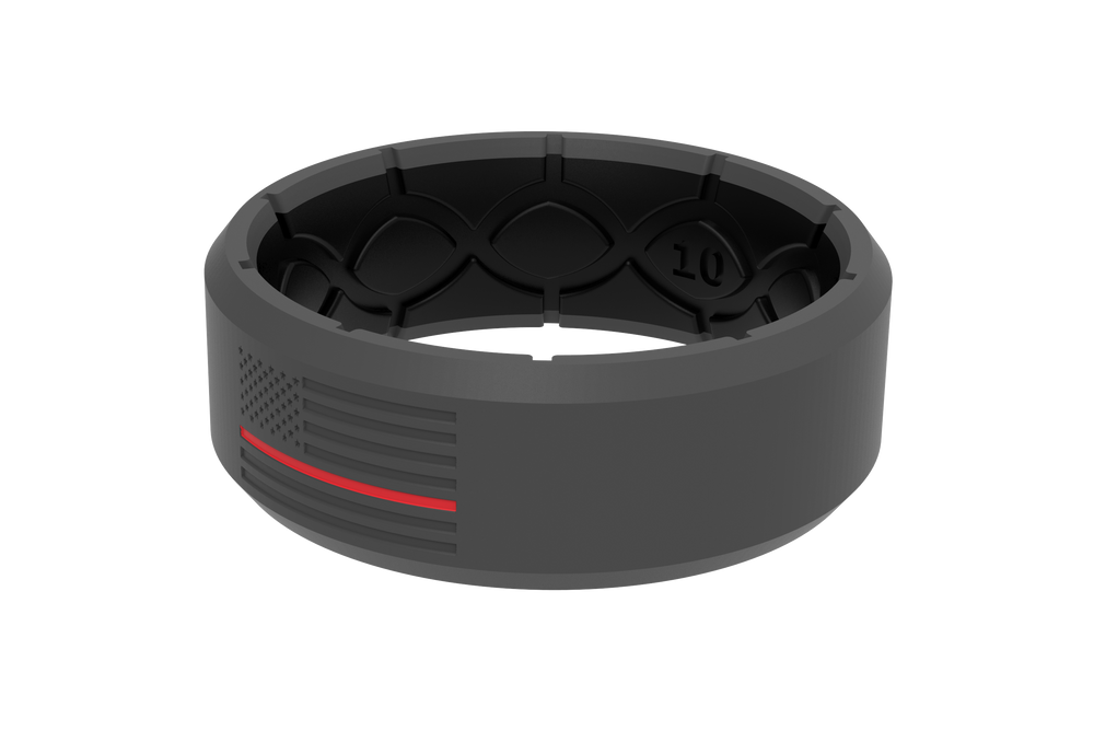 Zeus Edge Hero Red Line Deep Stone Grey Ring Groove Life