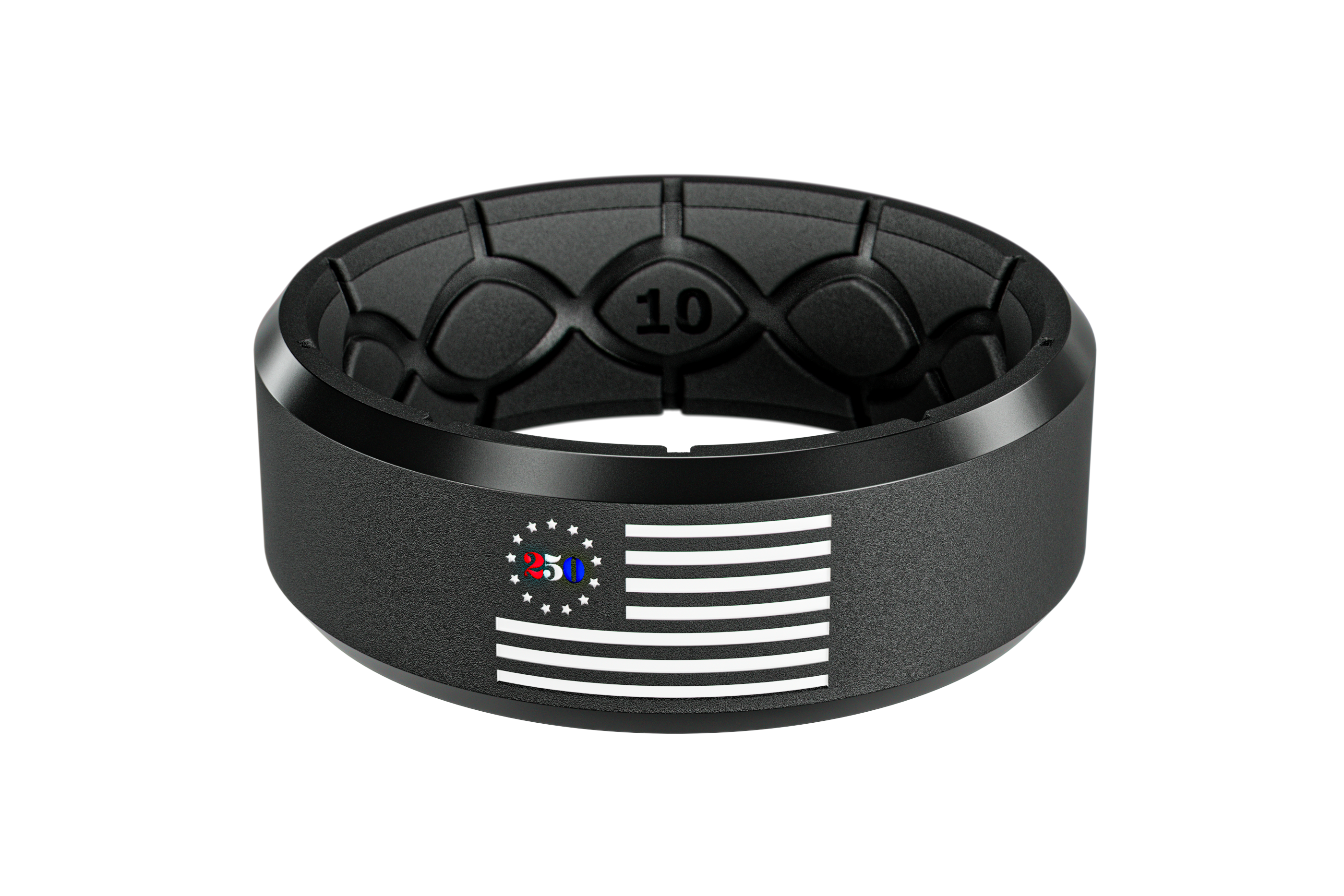 Zeus Edge 250th Flag Ring