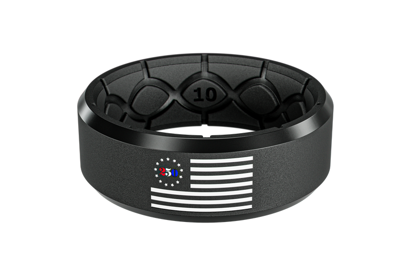 Zeus Edge 250th Flag Ring