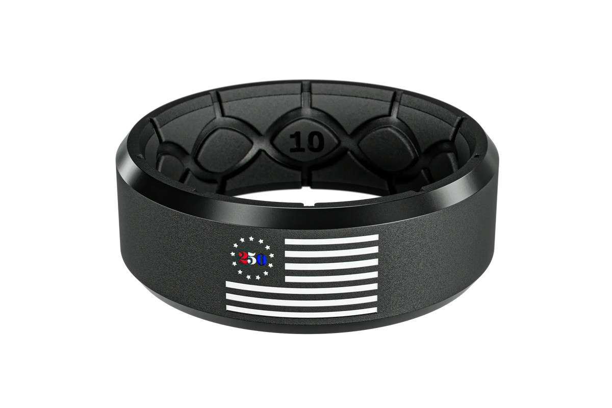 Zeus Edge 250th Flag Ring | Limited Edition Zeus Ring by Groove Life