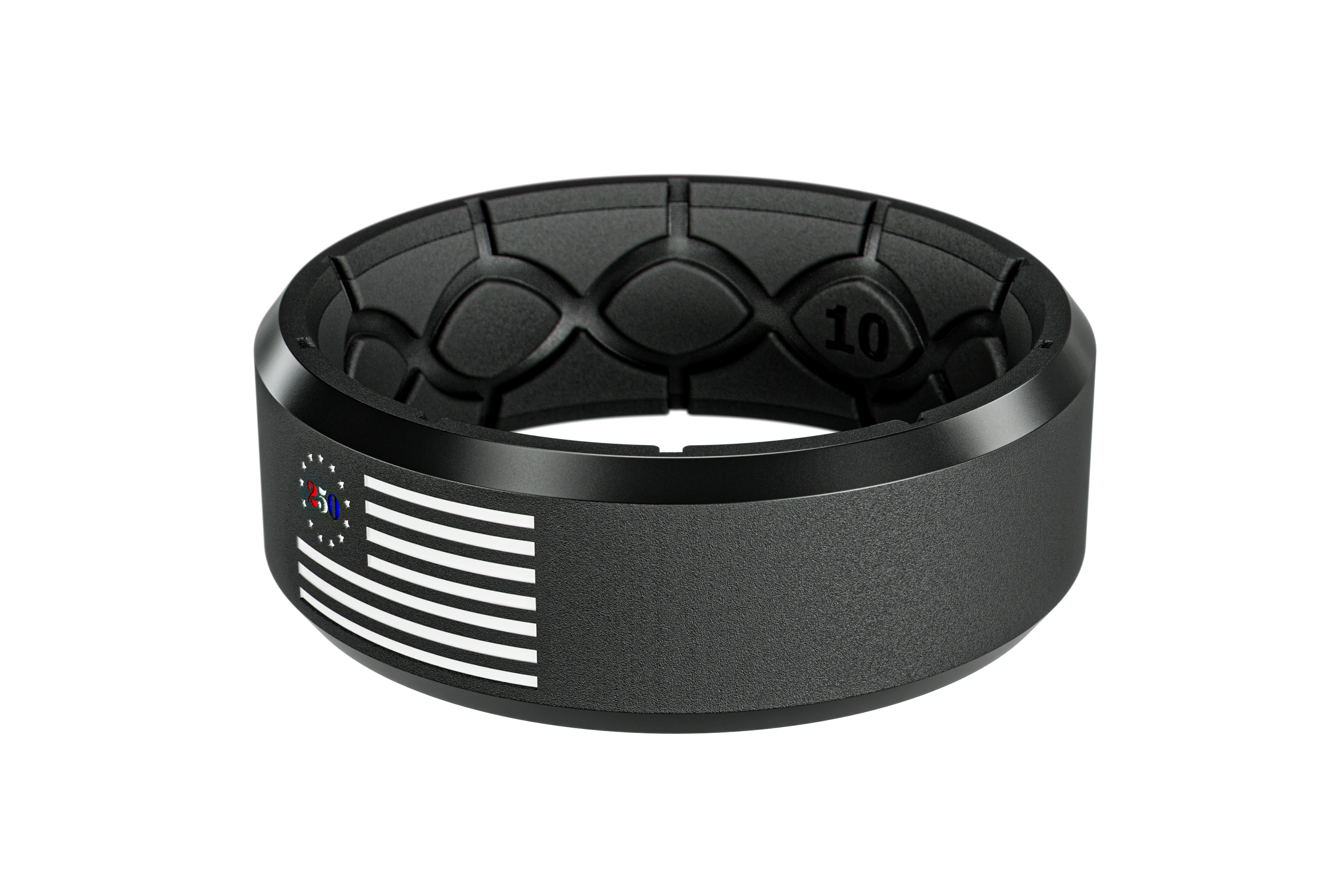 Zeus Edge 250th Flag Ring