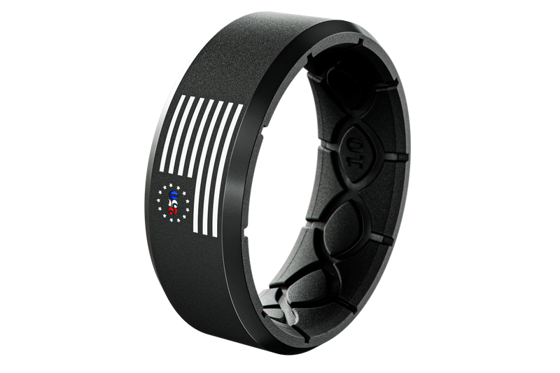 Zeus Edge 250th Flag Ring
