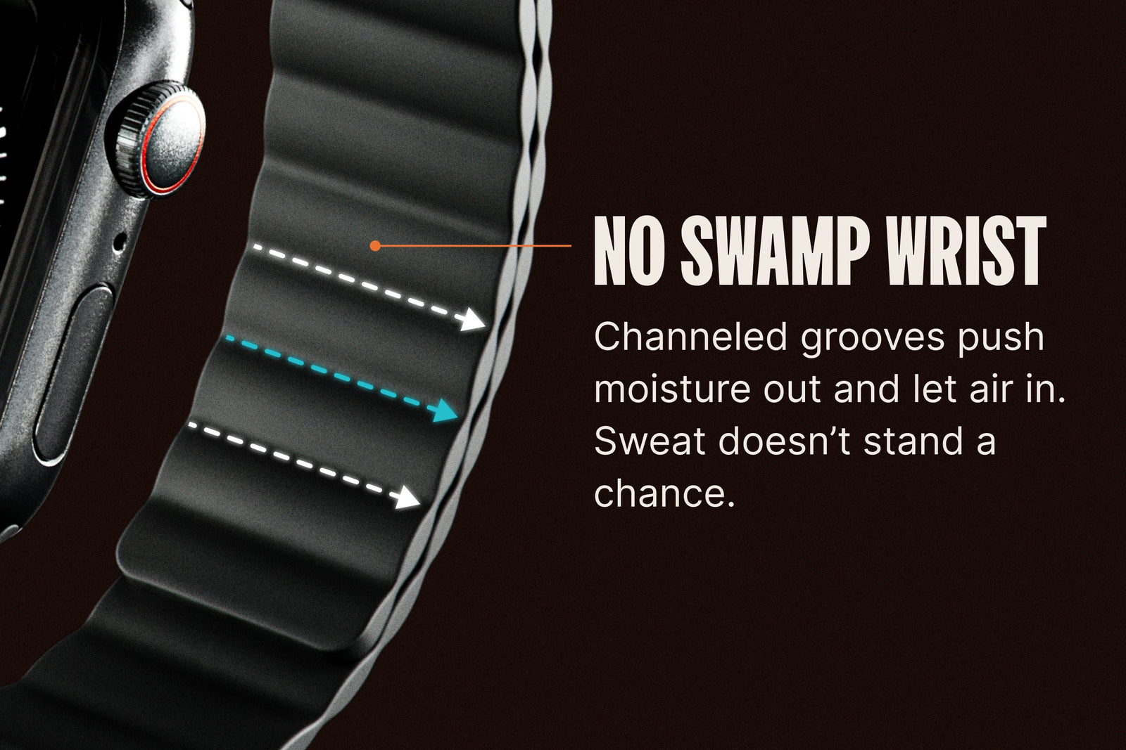 Apple Magnetic Watch Band - Black image 1