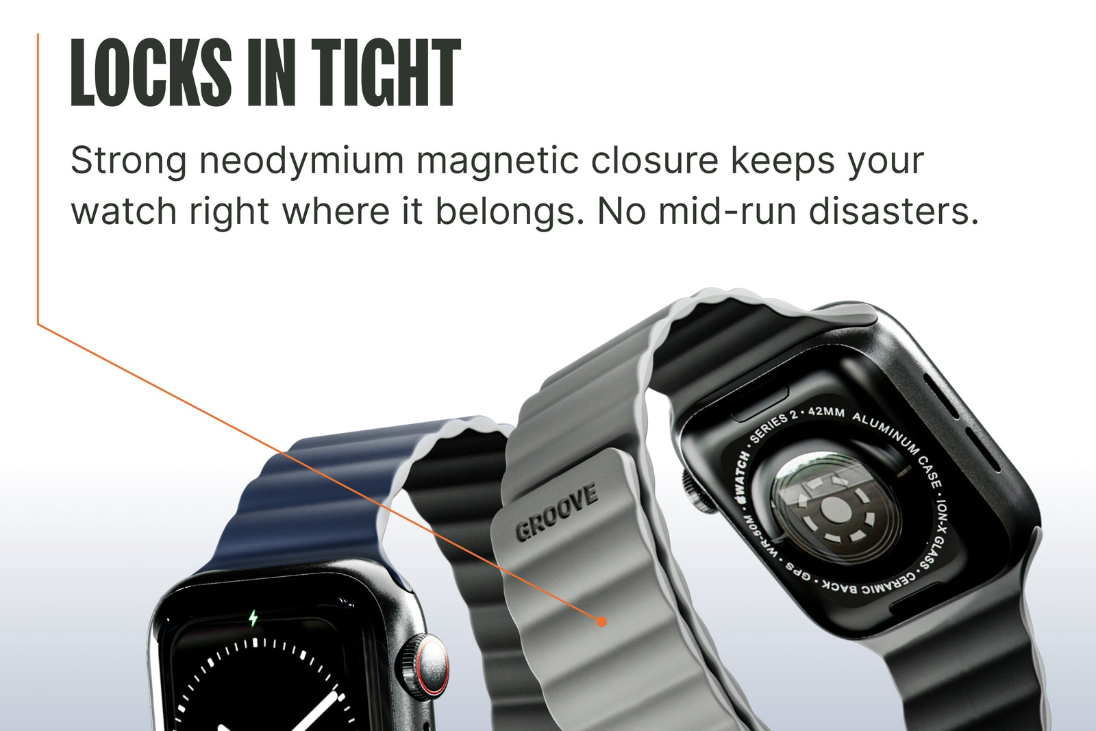 Apple Magnetic Watch Band - Black image 3