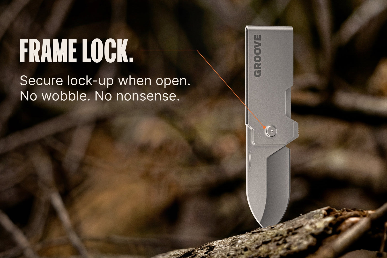 Groove® Money Clip Knife - Black image 4