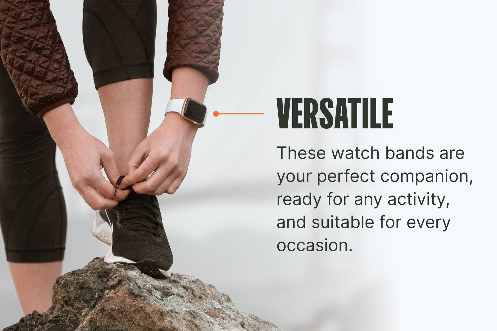 Apple Watch Band Solid Black image 4